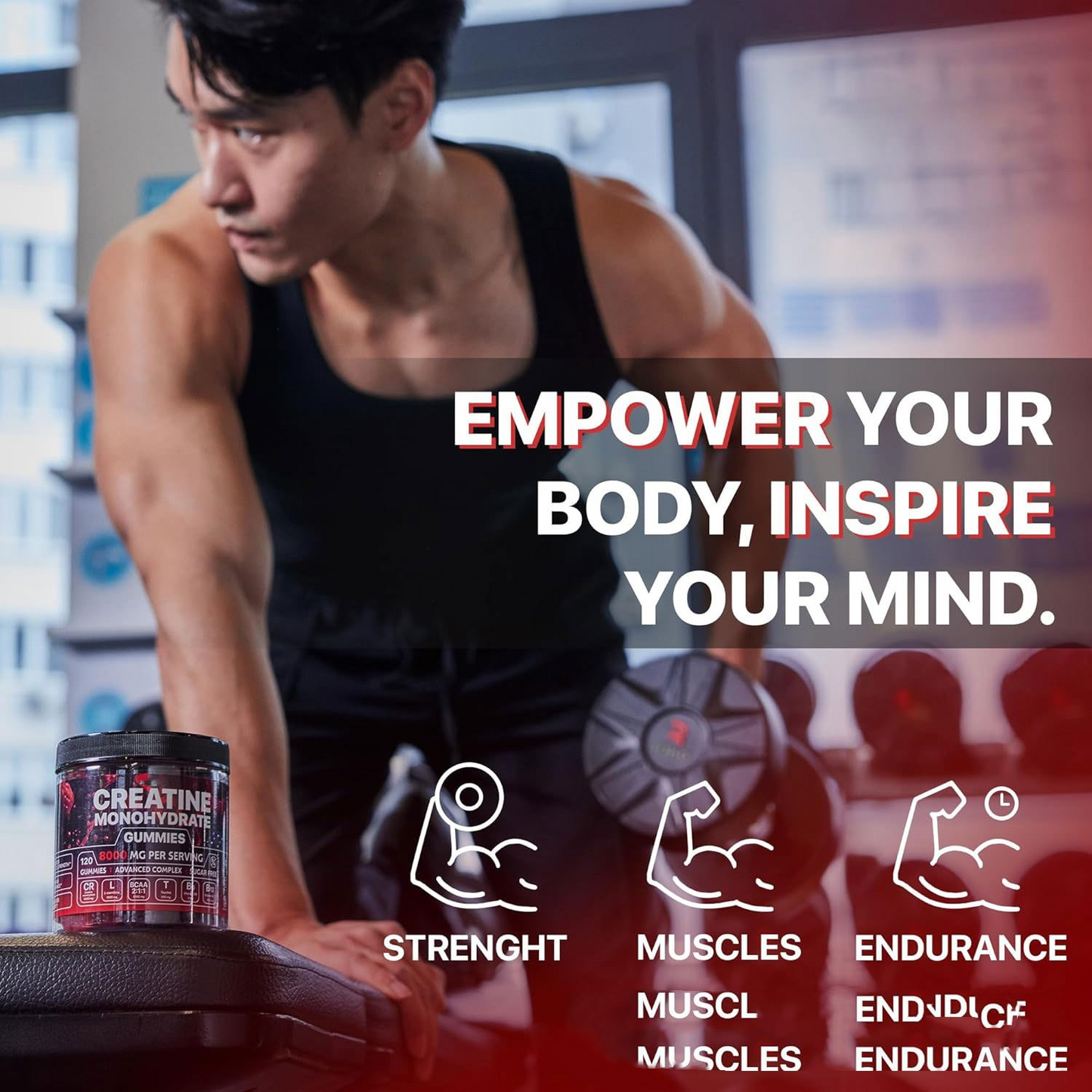 Muscle Boost Gummies Gym